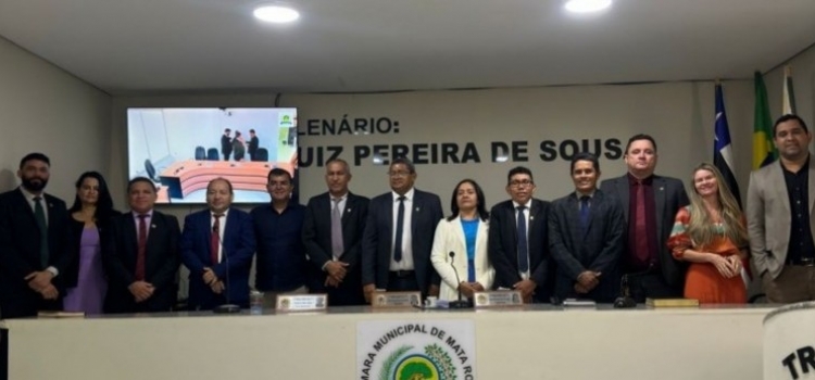 Sessão Solene marca Abertura dos Trabalhos Legislativos em Mata Roma